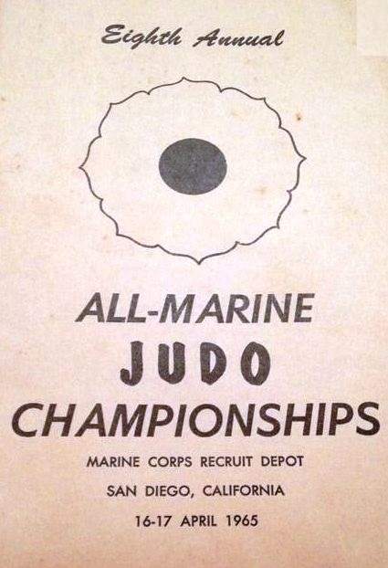 1965 All-Marine Judo Championships Program